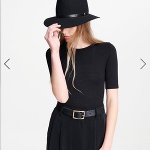 Rag & Bone knit tee fitted t-shirt